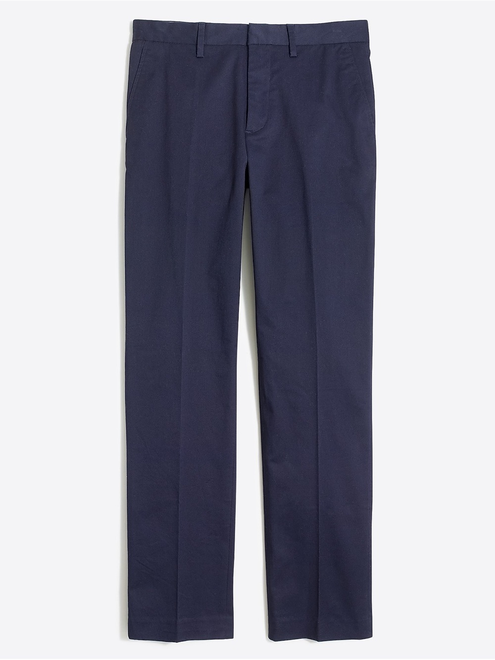 J. Crew Bedford Mens 35x32 Navy Blue Flex Dress Pants Chino
